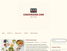 Tablet Screenshot of chuckroger.com